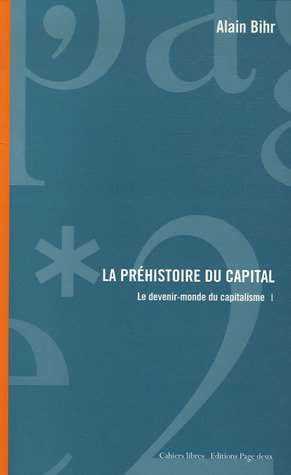 La  préhistoire du capital