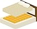 Under Mattress Support - Fix Your Sagging Mattress with Mattress Helper Firmer Solution for Mattresses - Full Coverage 2 Pack (King)