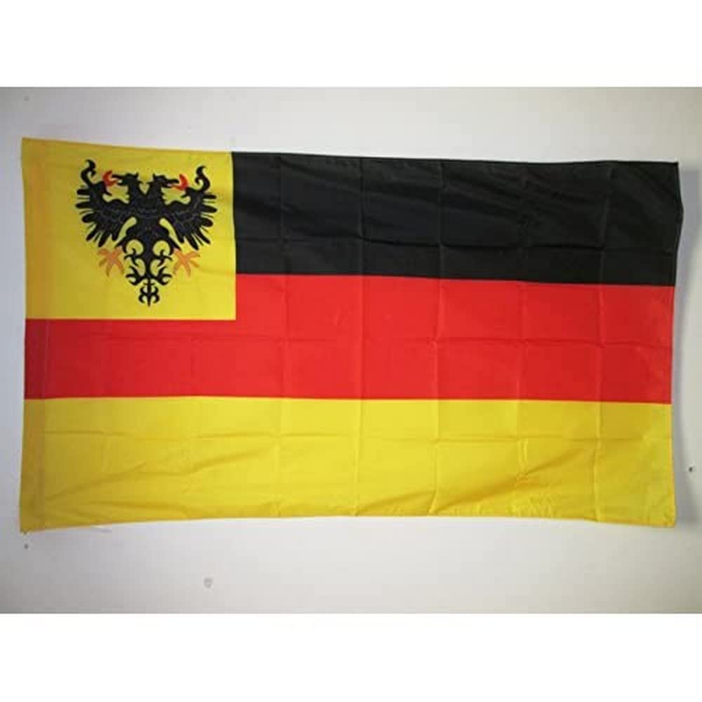 AZ FLAG - Germany 1848-1852 Flag - 3x5 Ft - historic German Banner with Sleeve - 100% Polyester - Fade Resistant - Vivid Colors - 3' x 5' Feet - 150x90 Cm
