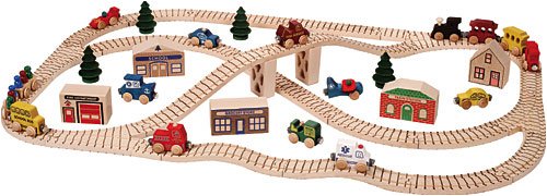 NameTrain Town Set - Made in USA