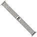 Rhinestones Bands with Diamond Face Cover for Women Men, Falandi Bling Stainless Steel Replacement Wristband for Apple Watch Series 3, Series 2, Series 1, iWatch Nike+ Sport Edition (Silver, 38mm)