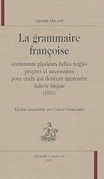 La  grammaire françoise