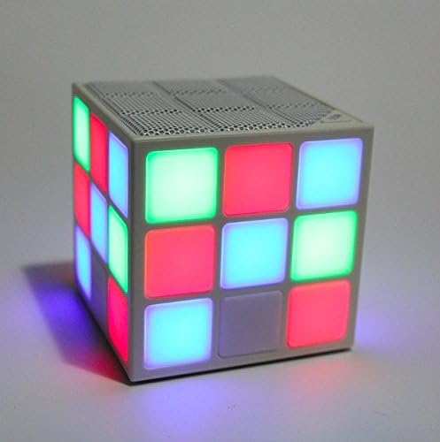 Cube Bluetooth Speaker Portable LED RGB Light Deep Bass Bluetooth 4.0 Wireless Speakers