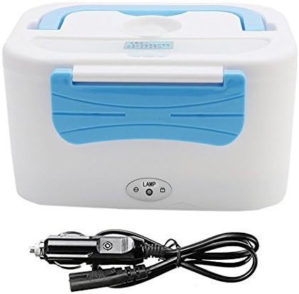 Portable Lunch Box Heater - GOODCHANCEUK 12V Electric Lunch Box For Car 1-2L Food Warmer For Driver Ready Meals /Bento Heat Container Blue