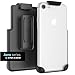 Encased case free iPhone 7 Belt Clip ClipMate² Non-Slip Rotating Holster - for Apple iPhone 7 (Smooth Black)