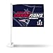 NFL Rico Industries New England Patriots 2017 Super Bowl Champions Double Sided Double Sided Car Flag - 16