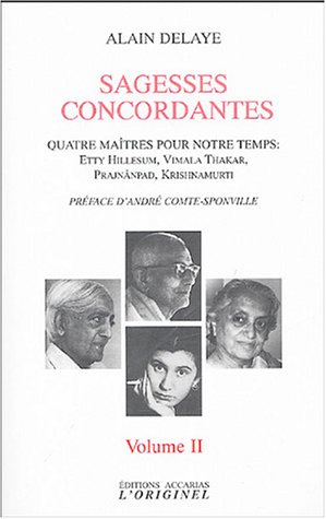 Sagesses concordantes 2 by Alain Delaye