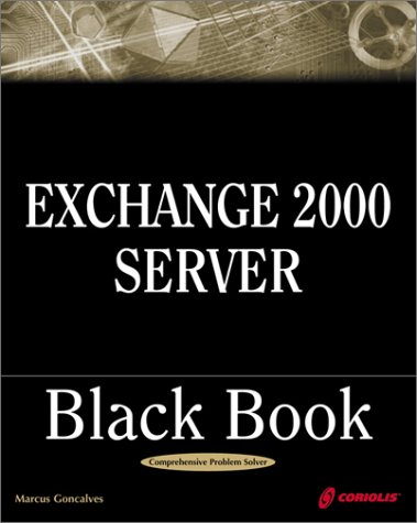 Exchange 2000 Server Black Book-cover