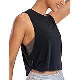 Tank Top With Built In Bra For Women CRZ YOGA Butterluxe Racerback Workout Tank Tops For Women Sleeveless Gym Tops Crz Yoga Tank Tops