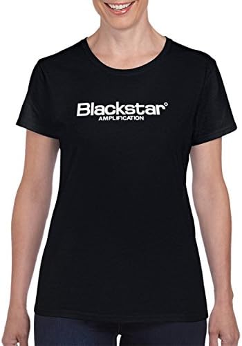 Perfect Fit T Shirts Blackstar Amp Guitar Amplifier Ladies T Shirt L Black
