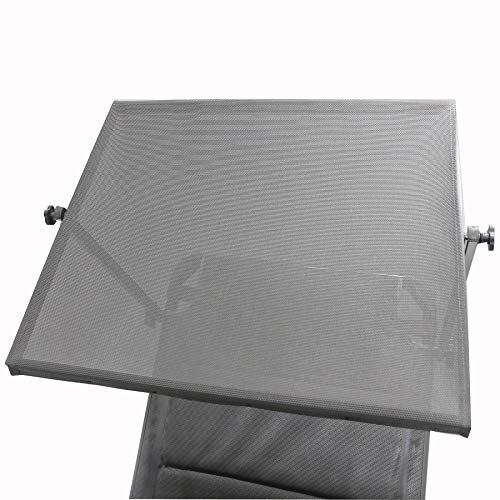 Homecall Sonnenliege mit Dach, schnell trocknender Schaumstoff, XXL, 200 x 70 cm - (Grau) – Bild 8