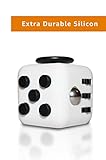 Ultra Strong Fidget Cube by Wedual. Made of High-end Silicone, Available in 13 Colors! Twiddle Dice Toy reliefs Stress, Anxiety, ADHD and Boredom, Amazon Prime, Perfect for adults and children!