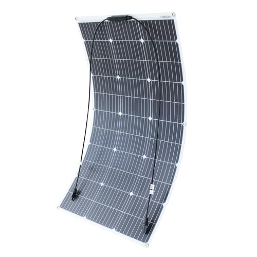 100W Flexible Solar Panel Solar Panel Ideal for Isolated Systems Network Outdoor Activities