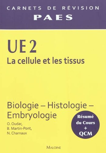 UE2 La cellule et les tissus