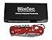 BlizeTec 14 Function Multitool Pocket Folding Knife (Red Violet)