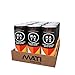 MATI Plant-Powered Sparkling Organic Energy Drink, Citrus, 40 Calories, 12 Fl Oz, Pack of 12