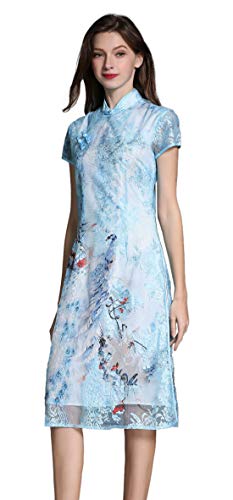 5 Shineflow+Landscape+Painting+Cheongsam+Cocktail