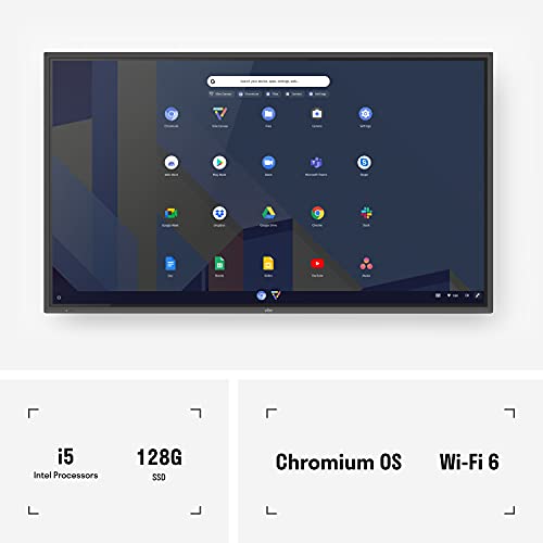 Vibe 75'' 4K UHD Smart Digital Whiteboard Pro, Interactive Chromium OS