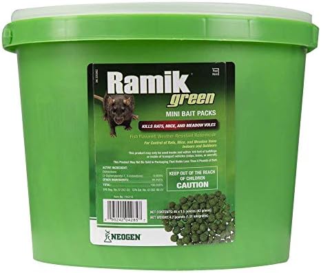NEOGEN RODENTICIDE 45-Pack Ramik Rat and Mouse Bait Pail (2)