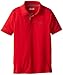 Under Armour Little Boys' Ua Logo Short Sleeve Polo, Red, 6
