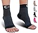 Plantar Fasciitis Sock with Arch Support for Men & Women - BEST Ankle Compression Socks for Foot and Heel Pain Relief - Better than Night Splint Brace, Orthotics, Inserts, Insoles (XXL, Black)