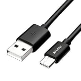 ANJUU USB-C Type C USB3.1 Data Sync Charger Power Cable Cord Compatible for GoPro Hero 5 Session Sports Action Video Cameras CHDHS-501,3 Feet