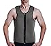 ValentinA Mens Hot Neoprene Body Shaper, Slimming Sweat Vest, Stomach Fat Burner, Compression Tummy Control Shapewear, Best Abdominal Trainer, Workout Sauna Suit for Weight Loss