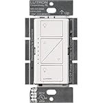 LUTRON PD-6WCL-WH Caseta Wireless In-Wall Smart Dimmer Switch, White