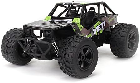 RC Cars for Kids 1/20 Scale 2.4Ghz 2WD Rock Crawler Off Road Buggy Electric Powerful High Speed Monster Truck, Perfect Holiday Toy Gift for Kids &amp; Monster Truck Hobby Enthusiasts (Green)