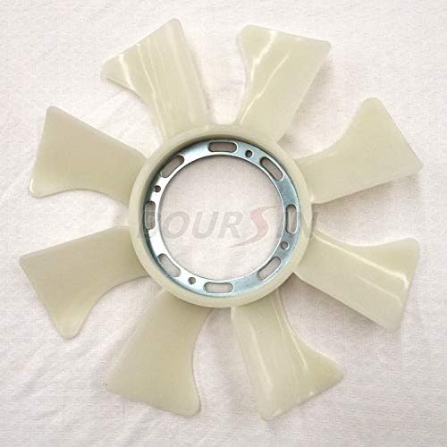 Radiator Cooling Fan Blade For Mitsubishi Montero Sport Mighty Max 3.0L 3.5L Dodge Raider Ram 50 L200 Pickup 4D55 4D56