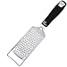 K Basix Cheese Grater & Shredder - Stainless Steel - Razor Sharp Blade - Medium Shred - Ideal Hand Grater for Hard Fruit, Root Vegetables, Nuts, Parmesan Cheese & More!
