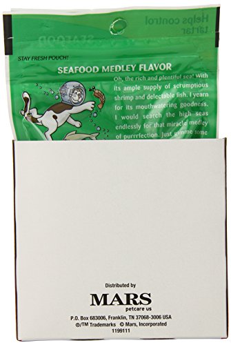 Seafood Temptation Treat for Cats-12 Pack [Set of 12]