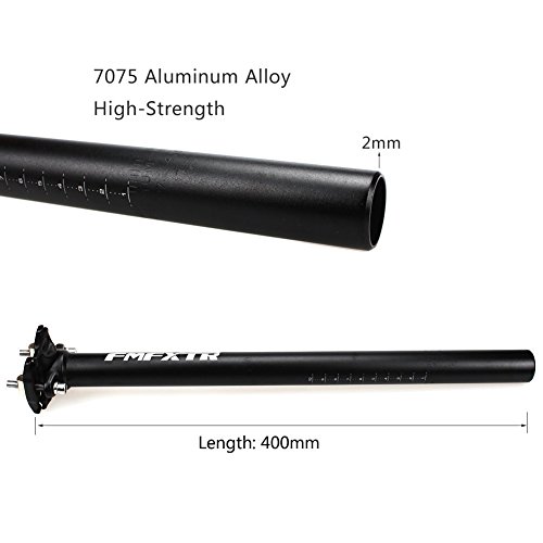image for UPANBIKE Bike Seatpost Aluminum Alloy φ27.2 30.9 31.6mm400mm Extender