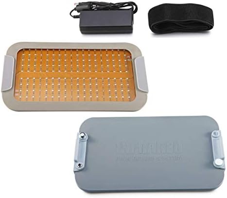 DERMAROLLERGUY Infrared LED Therapy Pad Dual Light Deep Penetration For Pain Relief Safe, Effective, Easy, Aids Healing, Circulation, Chronic Pain, and Neuropathy. New uses are discovered constantly.