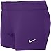 Nike Performance Women's Volleyball Game Shorts (Medium, Purple)