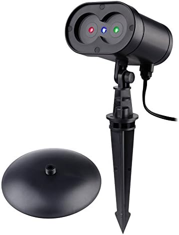 Holigoo Alien RGB Wireless Control Laser Christmas Lights, Outdoor Star Projector