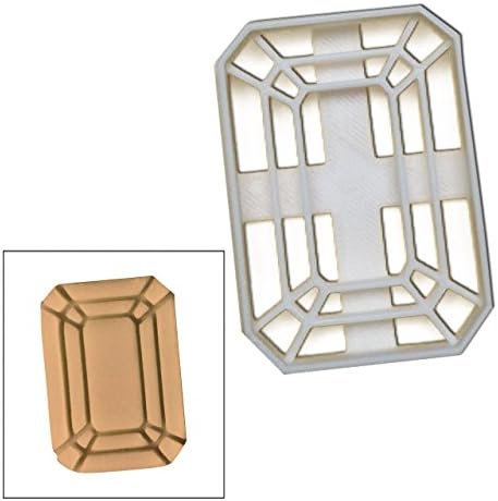Gemstone cookie cutter, 1 pc, Ideal for wedding or fairy theme glamorous party snacks