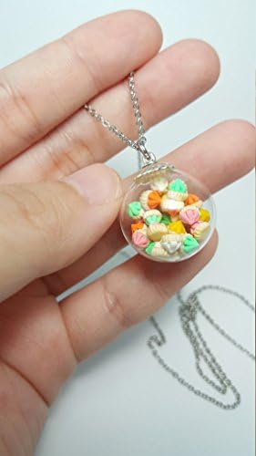 Iced gem biscuits Pendant Necklace