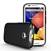 TUDIA LITE TPU Bumper Protective Case for Motorola Moto E (1st Generation, 2014) (Black)