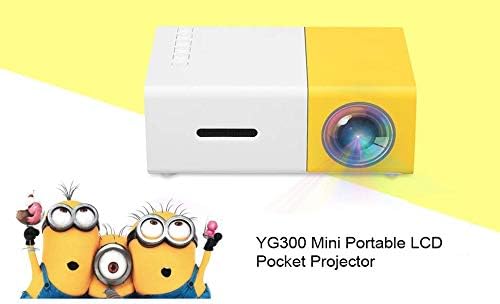Osray YG - 300 Mini Portable LCD Pocket Projector Support 1080P Home Cinema Theater with USB/SD/AV/HDMI Input for DVD/Video Game/Home Entertainment/Outdoor Movie