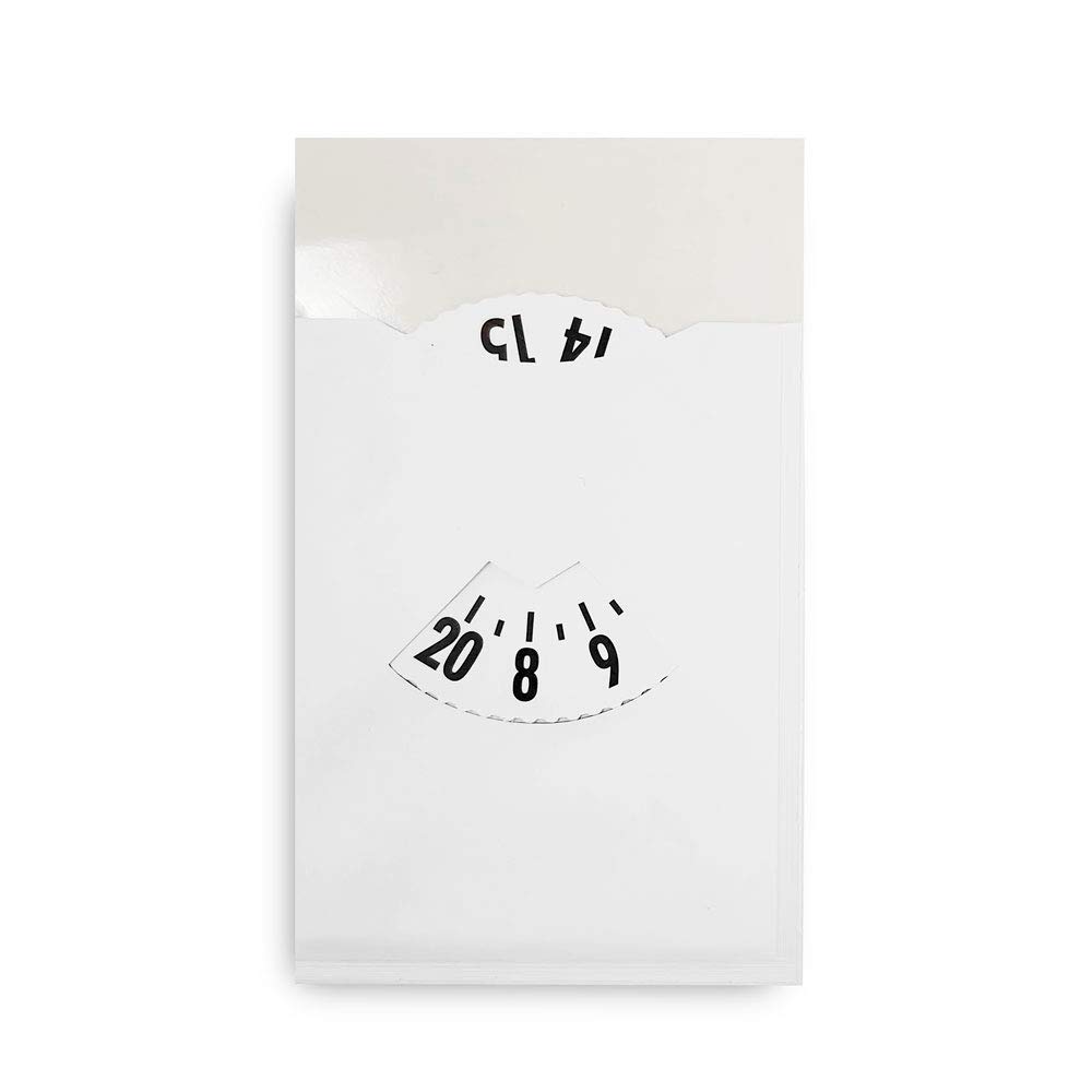 Quattroerre 1641 Parking Disc Car Sticker, 7 x 10 cm