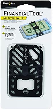 Nite Ize FMT2-01-R7 Financial Multi Tool Wallet, Black