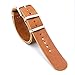 CIVO Synthetic Leather NATO Zulu Military Swiss G10 Watch Band Strap 18mm 20mm 22mm with Stainless Steel Buckle