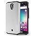 OMOTON BLU R1 HD Case(ONLY fits The 2016 Version), High Impact Resistant Fully Protective Dual Layer Case with [Soft TPU Interior] [Durable PC Exterior] [Fashion Design], Silver