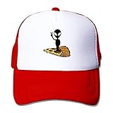 Pizza and Alien Men's Women's Adjustable Snapback