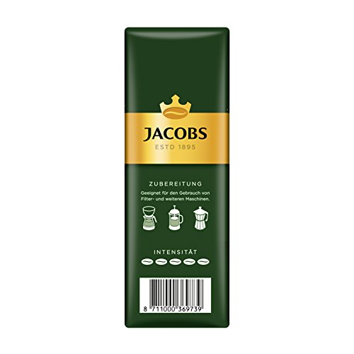 Jacobs Filterkaffee Krönung Kräftig, 12er Pack, 12 x 500 g gemahlener Kaffee – Bild 6