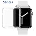 Apple Watch Series 1 42mm Case, NSR Apple Watch TPU Screen Protector All-around Protective 0.3mm HD Clear Ultra-thin Cover Case for iWatch 42mm