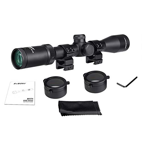 SVBONY SV174 Rifle Scope 27x32, Adjustable Eyepiece, Medium Profile