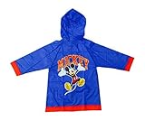 Disney Mickey Mouse Clubhouse Boys Royal/red Rain Slicker (larges 6/7)