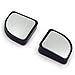 HTTMT- 2x Convex Angle Auto Car Blind Spot Round StickOn Side View Rearview Mirror